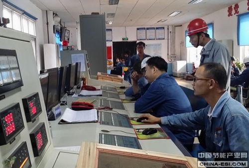 北京和隆优化于现军董事长考察九钢公司燃气锅炉